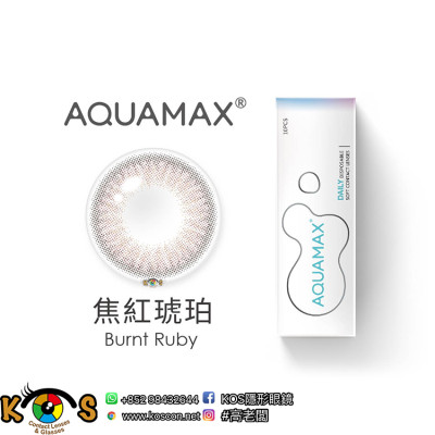 AQUAMAX 1 Day 水滋氧 焦紅琥珀 Burnt Ruby